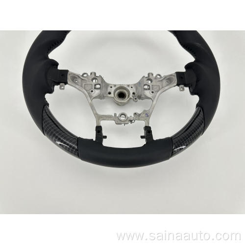 Toyota interior car steering wheel